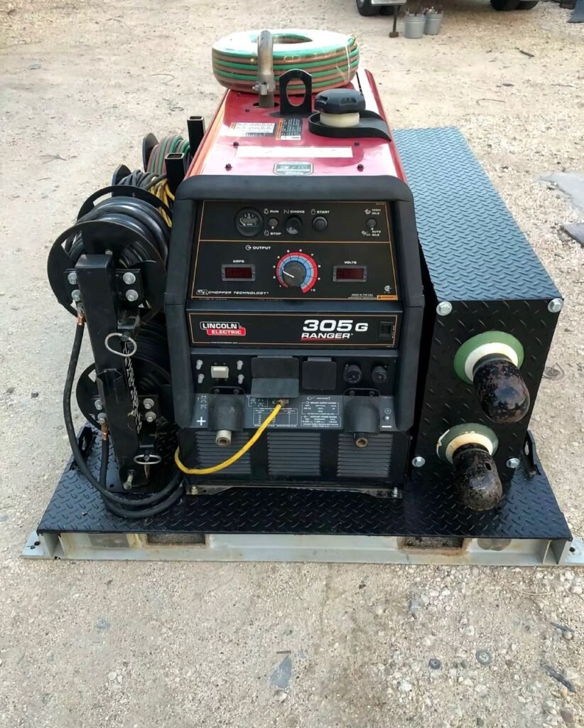 LINCOLN WELDER SKID MACHINE FOR SELL