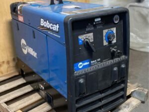 Miller Bobcat 225 gas driven welder with 89 original hours