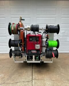 LINCOLN ELECTRIC Welding skids machine