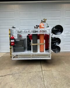 LINCOLN ELECTRIC Welding skids machine