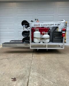 LINCOLN ELECTRIC Welding skids machine