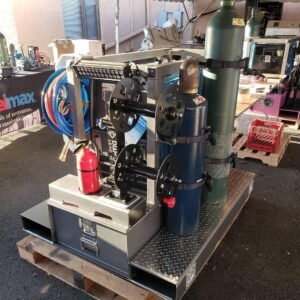 Miller Welder skid machine  Bobcat 250 Welder Generator Kohler 20hp gas engine.