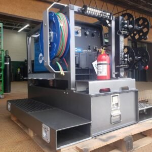 Miller Welder skid machine  Bobcat 250 Welder Generator Kohler 20hp gas engine.