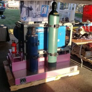 Miller Welder skid machine  Bobcat 250 Welder Generator Kohler 20hp gas engine.