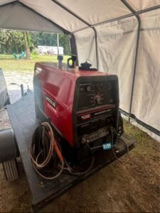 Lincoln Ranger welder 250 on trailer for sell Super