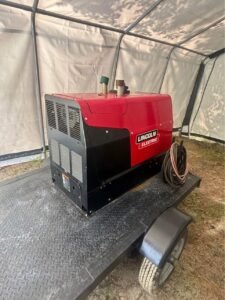 Lincoln Ranger welder 250 on trailer for sell Super