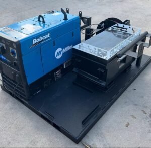 Miller 225 welder skid