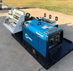 Miller 225 welder skid