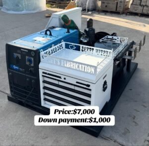 Miller 225 welder skid