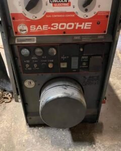 Lincoln SAE-300HE welder & leads